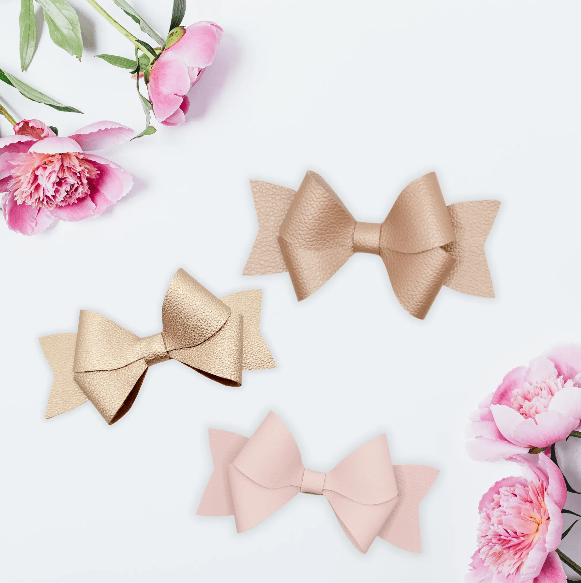 Brown Persephone Hair Bow