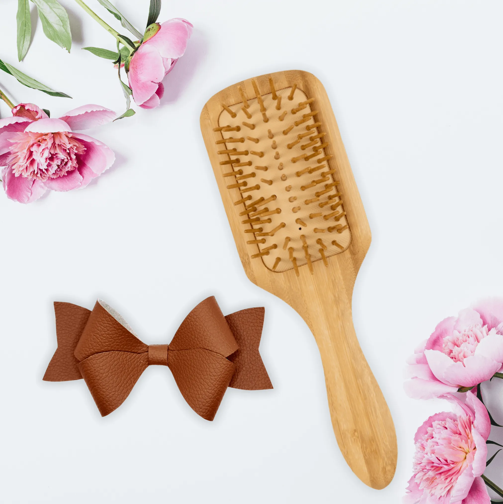 Brown Persephone Hair Bow
