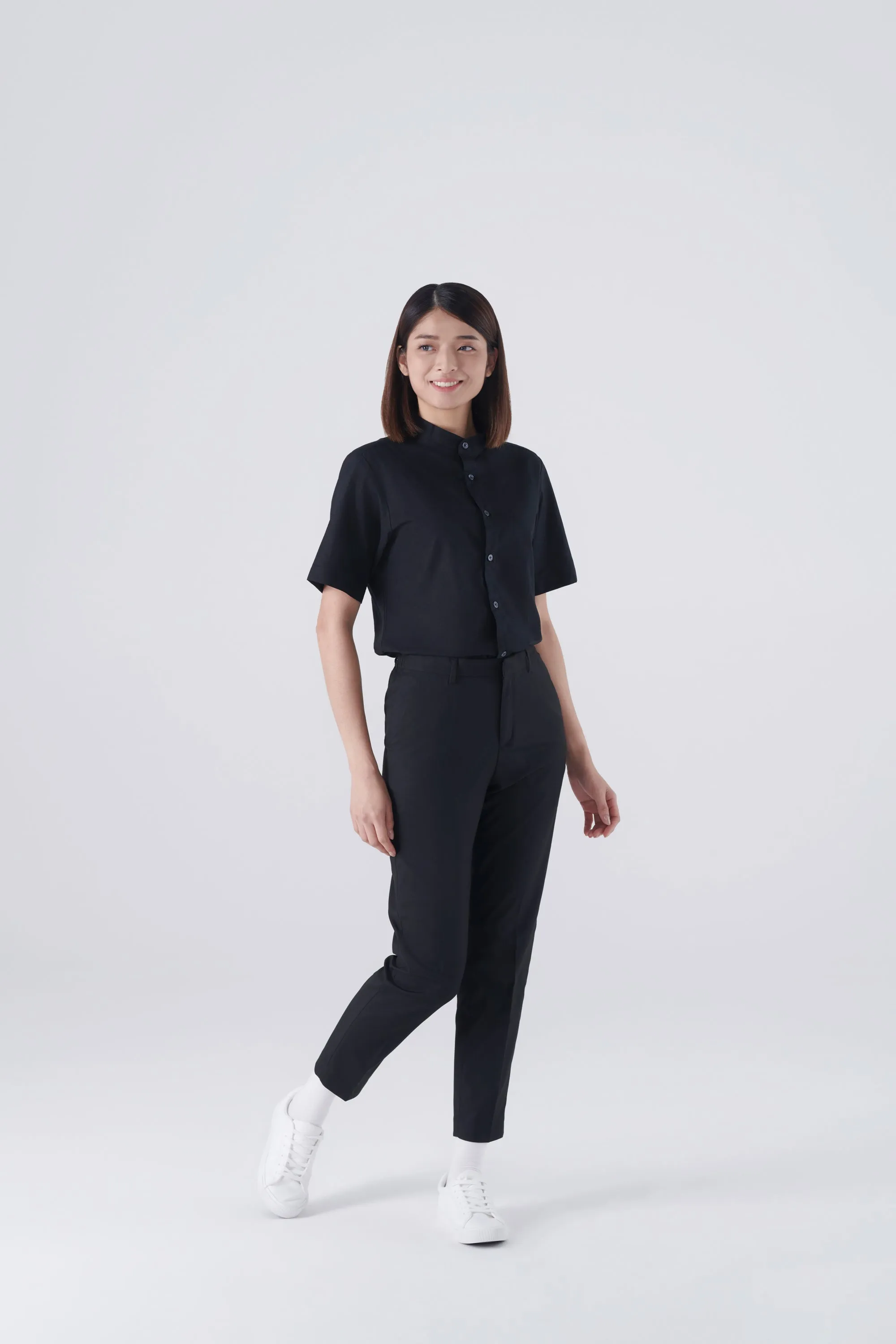 Brydan Black Shirt, Short Sleeve