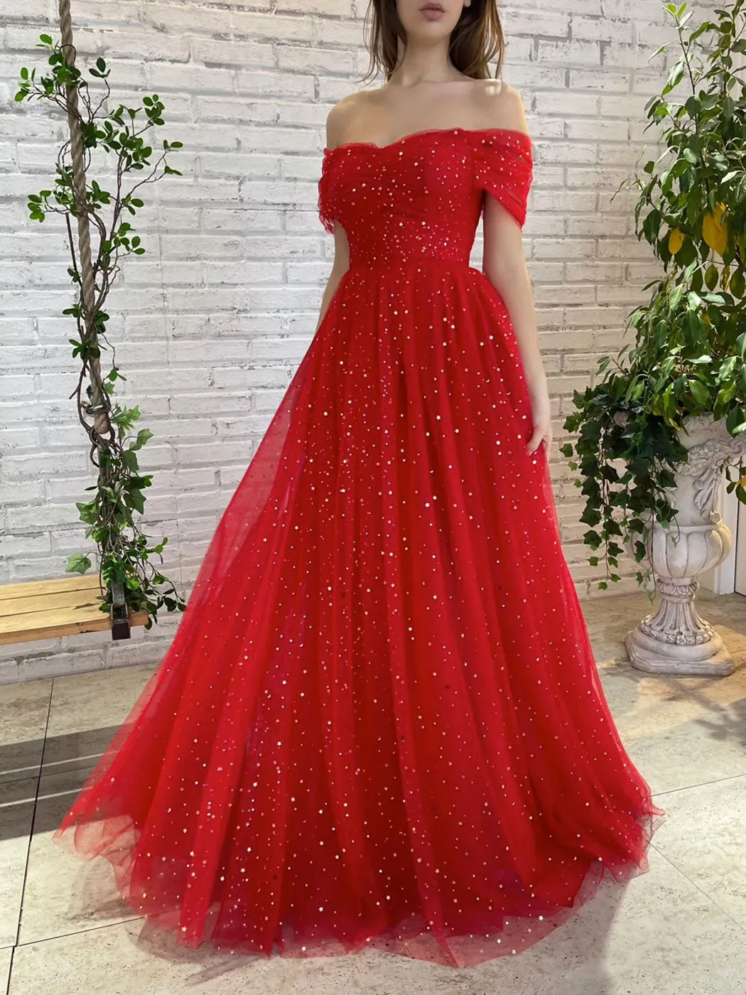 Burgundy Off Shoulder Long Prom Dress, Burgundy Formal Evening Dresses