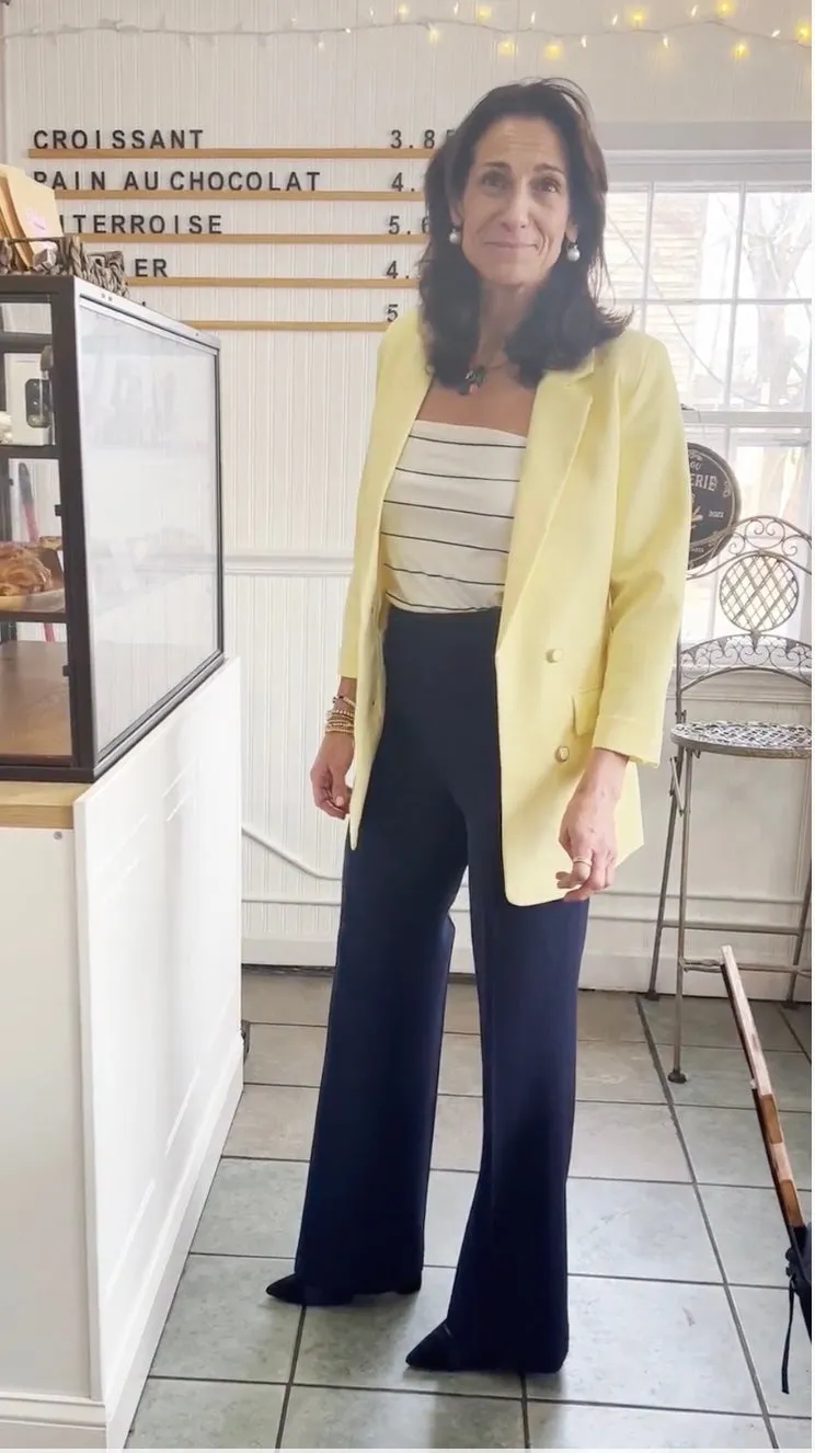 Butter Yellow Blazer Suit Jacket