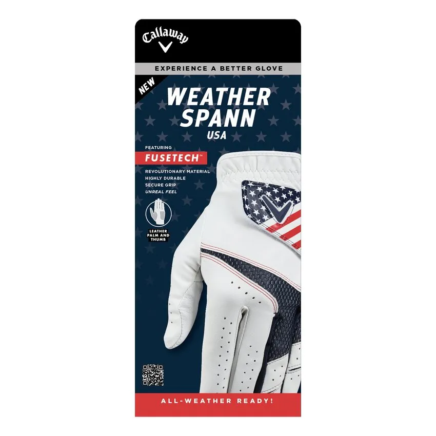 Callaway Men's Weather Spann USA Gloves
