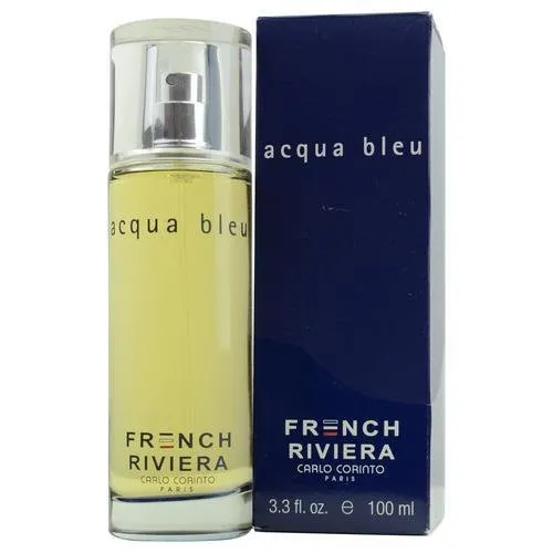 Carlo Corinto French Riviera Acqua Bleu 3.4oz Eau De Toilette Spray For Men