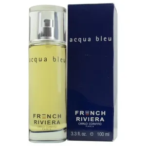 Carlo Corinto French Riviera Acqua Bleu 3.4oz Eau De Toilette Spray For Men