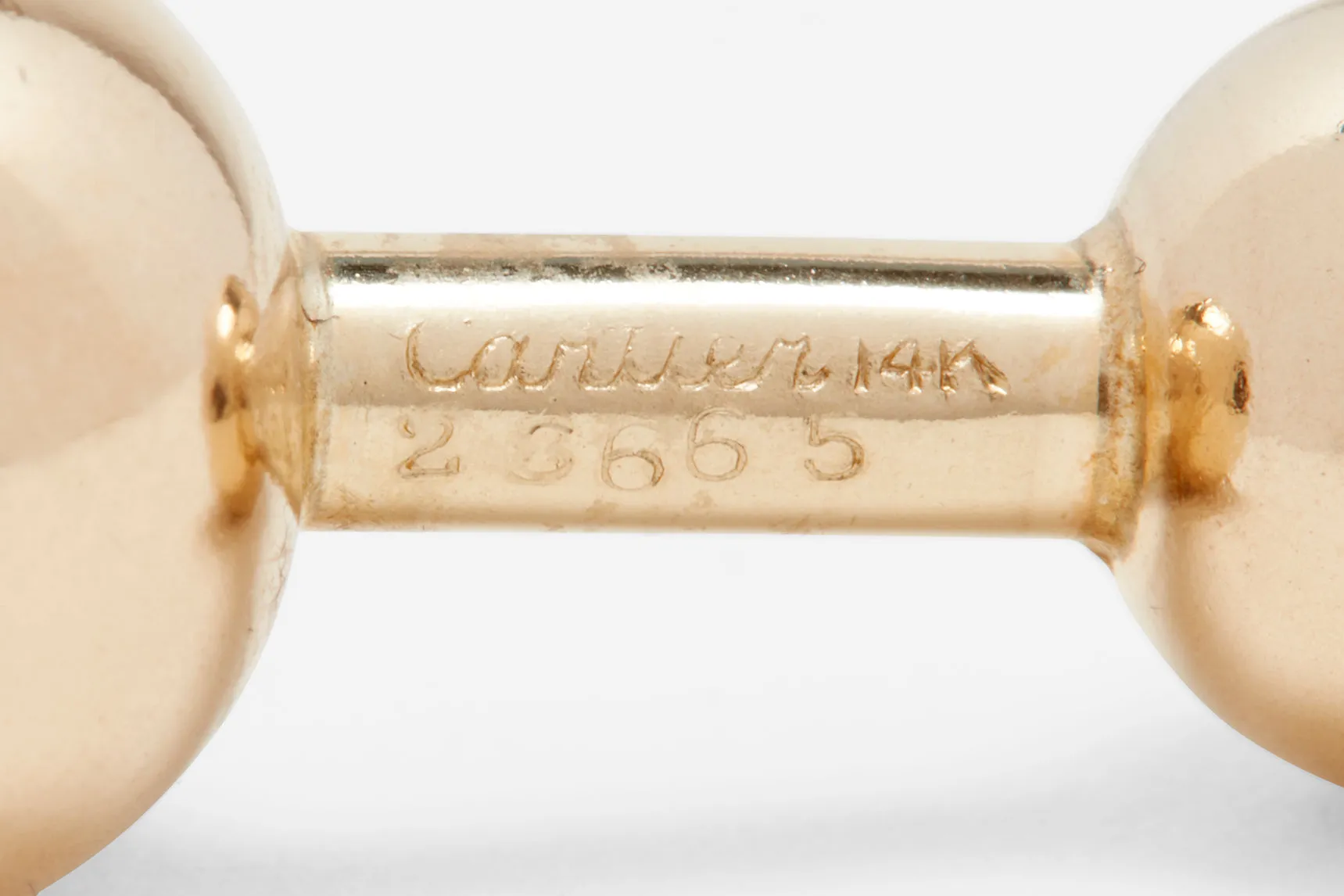 Cartier Dumbbell Cufflinks