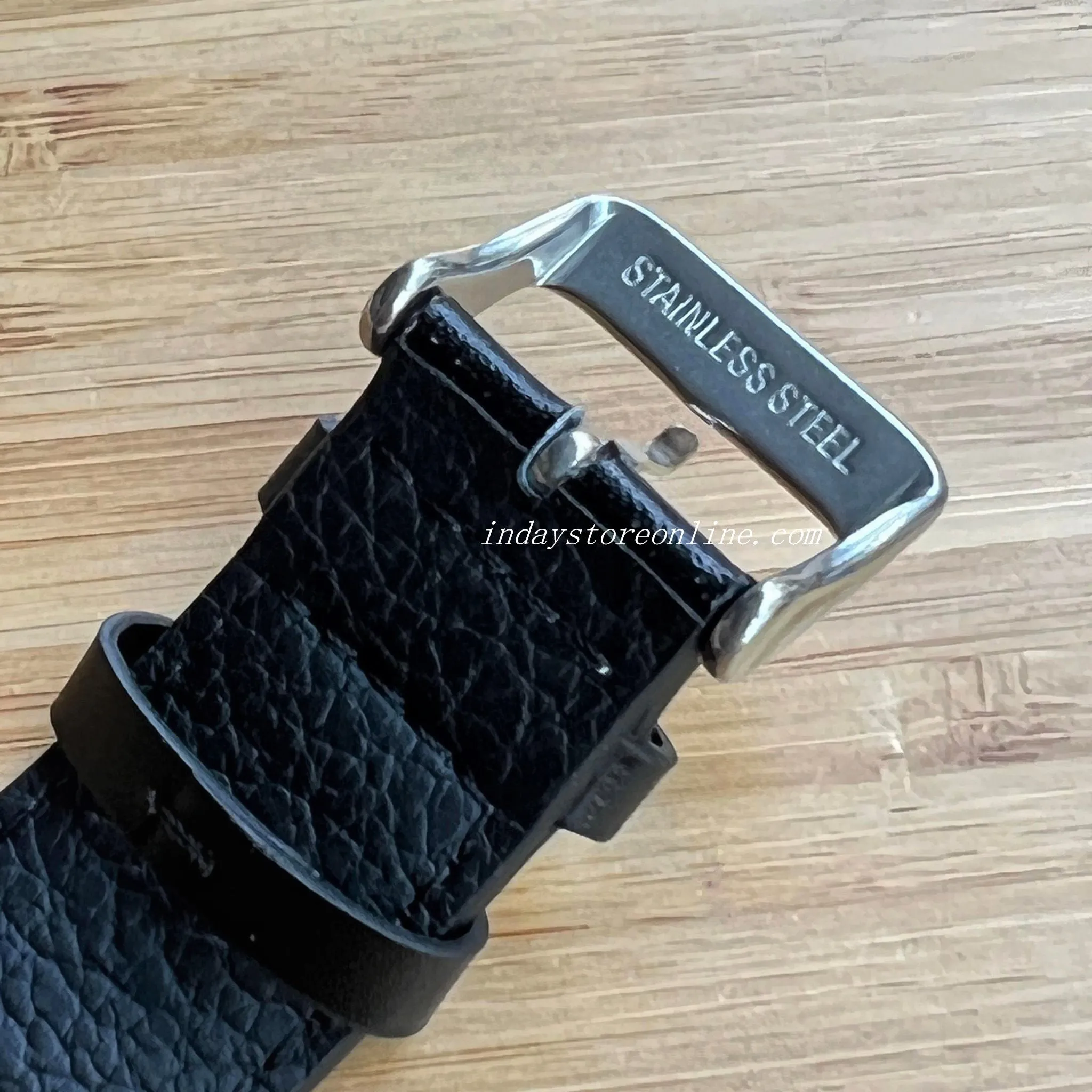 Casio Fashion Men's Watch MTP-1314L-8A Mineral Glass Genuine Leather Band