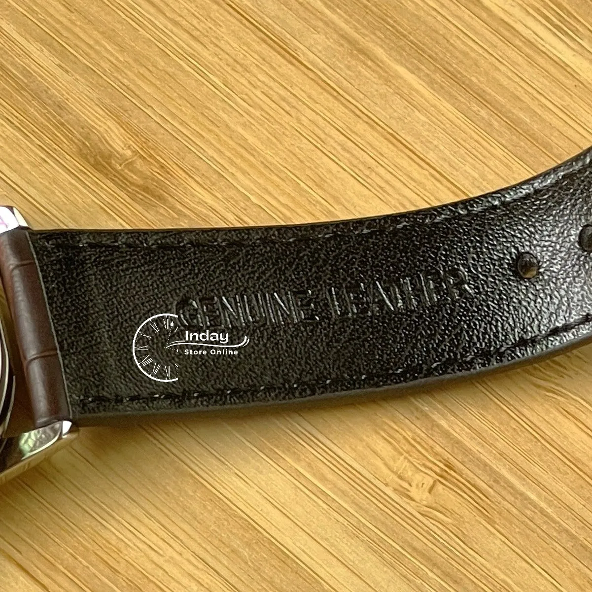 Casio Fashion Men's Watch MTP-1381L-7A Genuine Leather Band Mineral Glass
