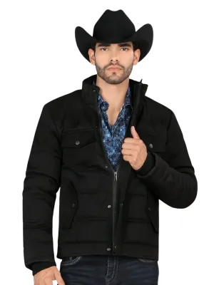Chamarra Casual Termica de Forro Afelpado (Tipo Borrego) para Hombre 'Montero' - ID: 0894