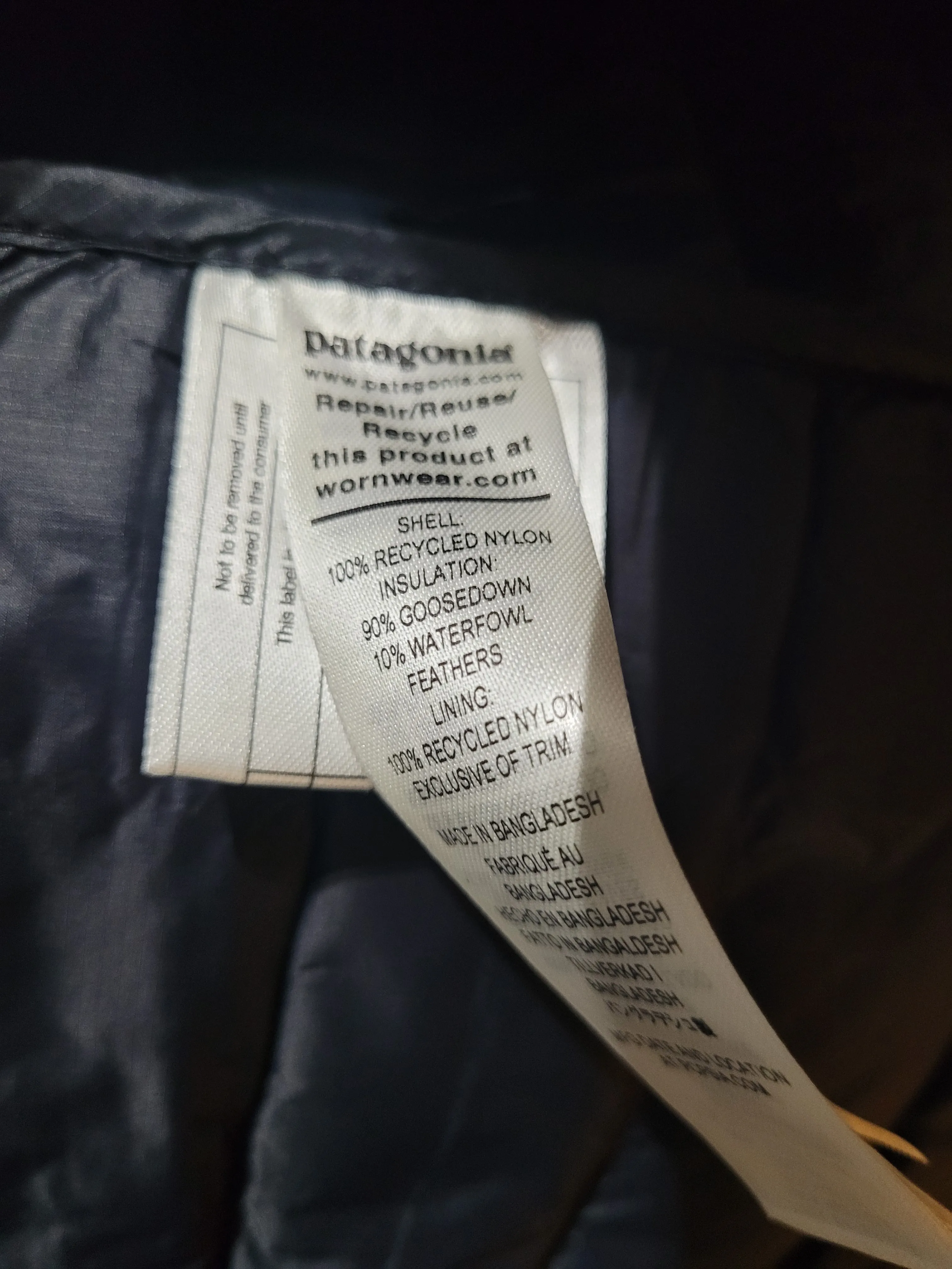 Chamarra Ligera Casual de Plumas para Hombre 'Patagonia'