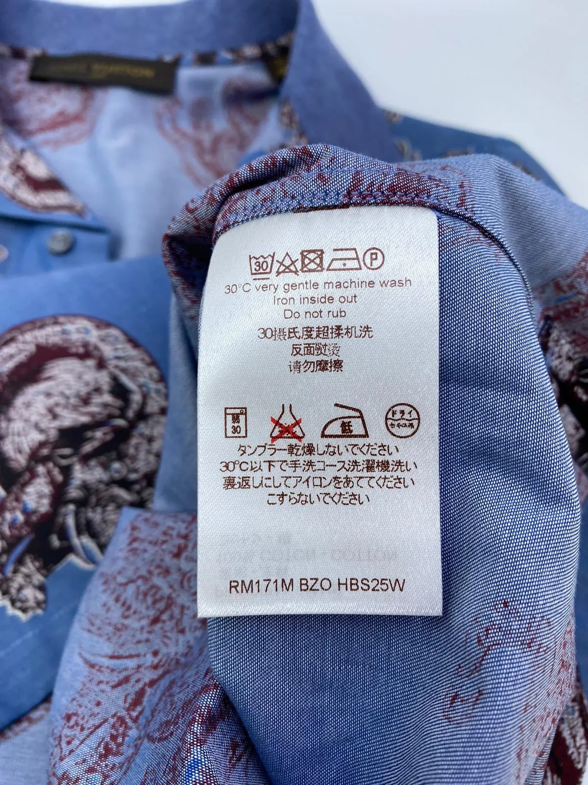 Chapman Elephant Knit Collar Shirt
