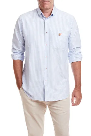 Chase Shirt Oxford Blue Stripe with Single Turkey