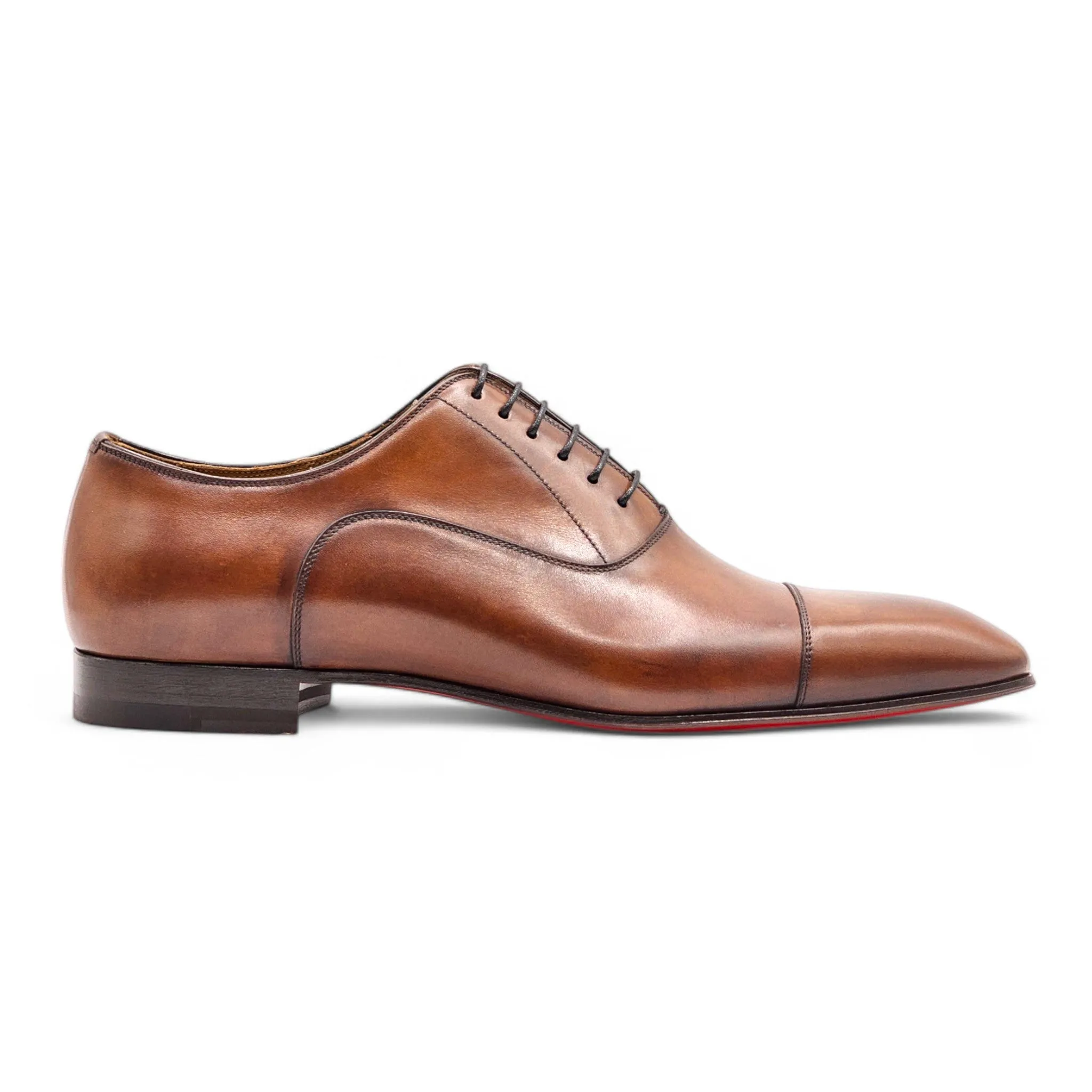 Christian Louboutin Greggo Oxford Shoes - Leather - Brown 42.5