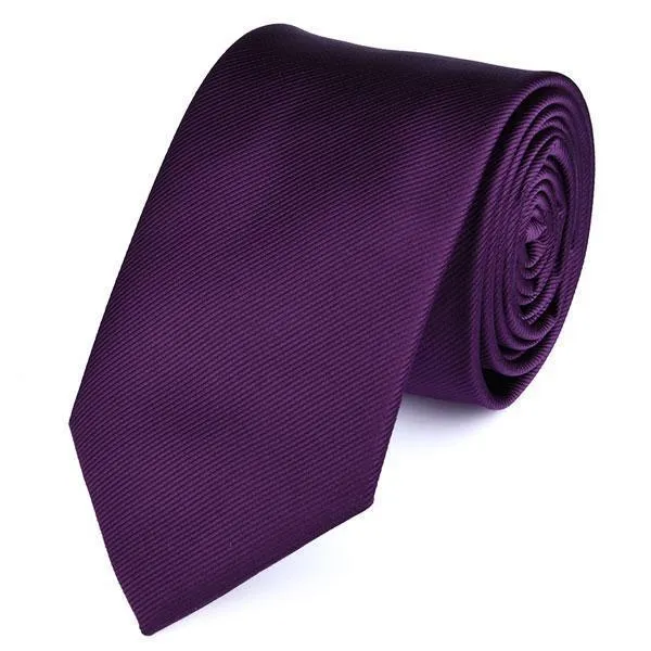 Classic 7cm Formal Solid Necktie
