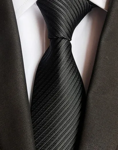 Classic 8cm Ties for Man 100% Silk Tie Luxury Tie for Men