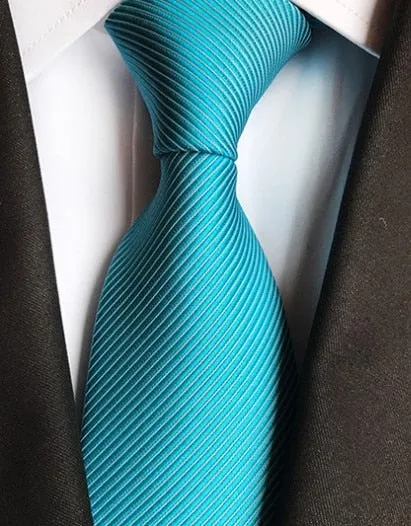 Classic 8cm Ties for Man 100% Silk Tie Luxury Tie for Men