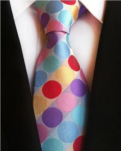 Classic 8cm Ties for Man 100% Silk Tie Luxury Tie for Men