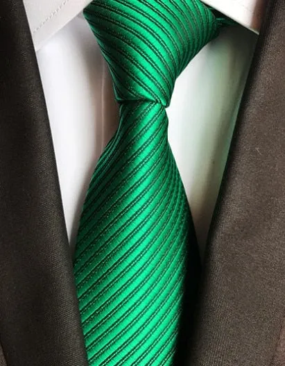 Classic 8cm Ties for Man 100% Silk Tie Luxury Tie for Men