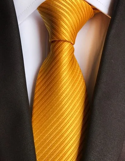 Classic 8cm Ties for Man 100% Silk Tie Luxury Tie for Men