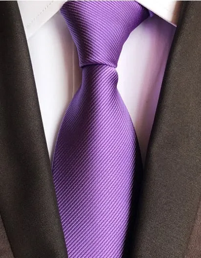 Classic 8cm Ties for Man 100% Silk Tie Luxury Tie for Men