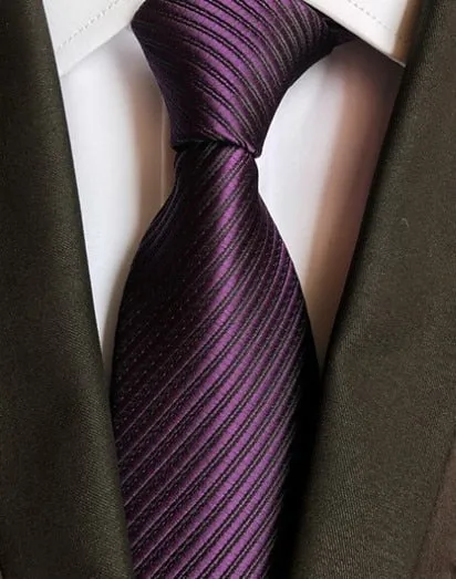 Classic 8cm Ties for Man 100% Silk Tie Luxury Tie for Men