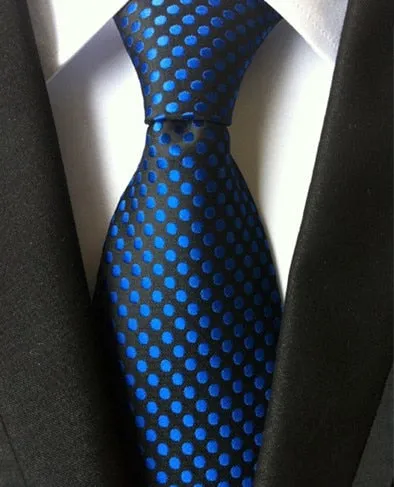 Classic 8cm Ties for Man 100% Silk Tie Luxury Tie for Men