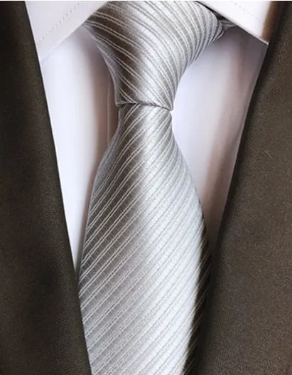 Classic 8cm Ties for Man 100% Silk Tie Luxury Tie for Men