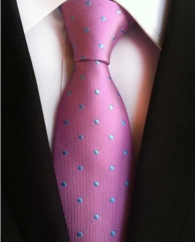 Classic 8cm Ties for Man 100% Silk Tie Luxury Tie for Men