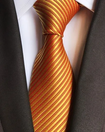 Classic 8cm Ties for Man 100% Silk Tie Luxury Tie for Men