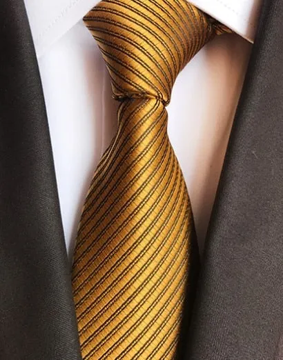 Classic 8cm Ties for Man 100% Silk Tie Luxury Tie for Men