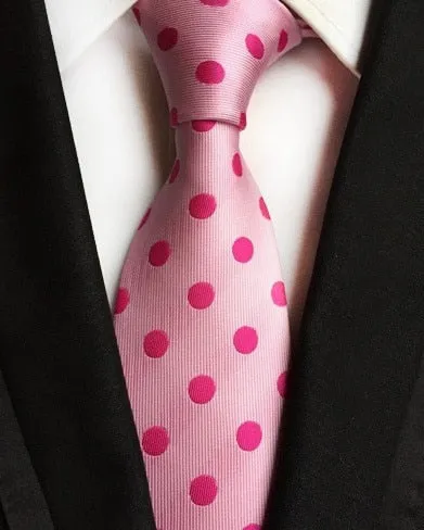 Classic 8cm Ties for Man 100% Silk Tie Luxury Tie for Men