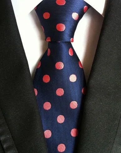 Classic 8cm Ties for Man 100% Silk Tie Luxury Tie for Men