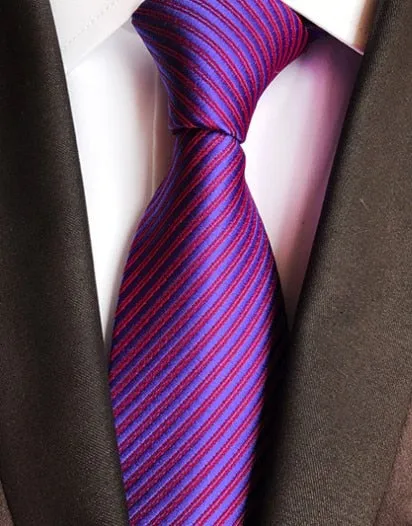 Classic 8cm Ties for Man 100% Silk Tie Luxury Tie for Men