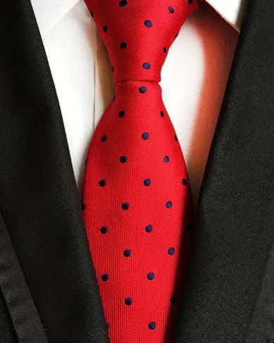 Classic 8cm Ties for Man 100% Silk Tie Luxury Tie for Men