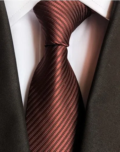 Classic 8cm Ties for Man 100% Silk Tie Luxury Tie for Men