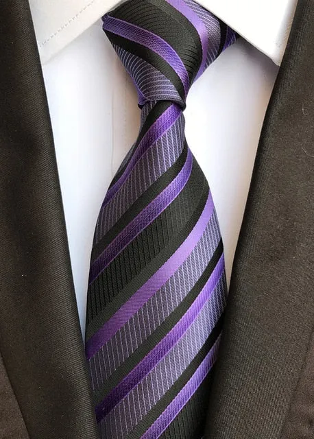 Classic 8cm Ties for Man 100% Silk Tie Luxury Tie for Men
