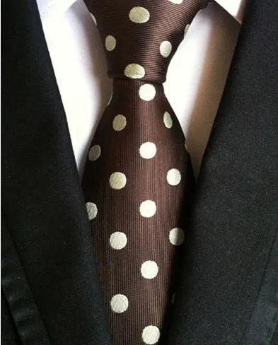 Classic 8cm Ties for Man 100% Silk Tie Luxury Tie for Men