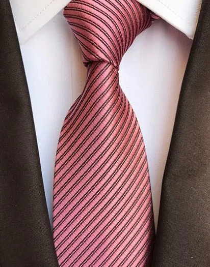 Classic 8cm Ties for Man 100% Silk Tie Luxury Tie for Men