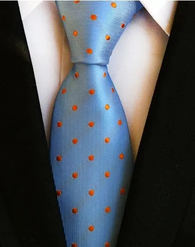 Classic 8cm Ties for Man 100% Silk Tie Luxury Tie for Men