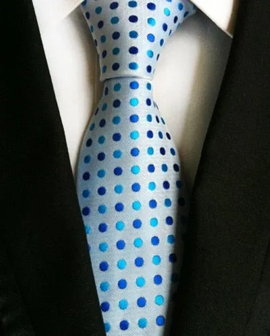 Classic 8cm Ties for Man 100% Silk Tie Luxury Tie for Men
