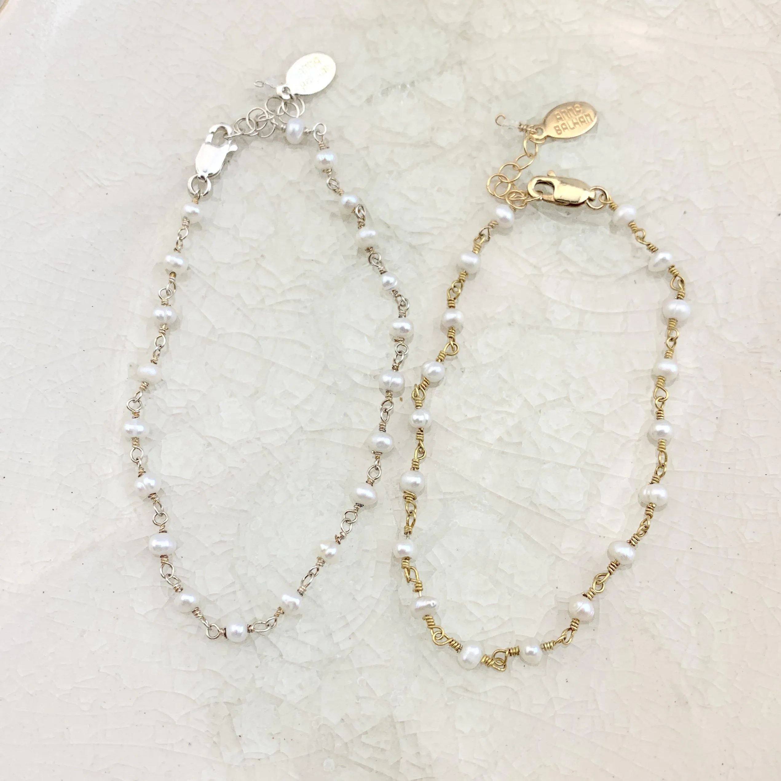 Classic Elegance Pearl Rosary Jewelry Set - Long Layering