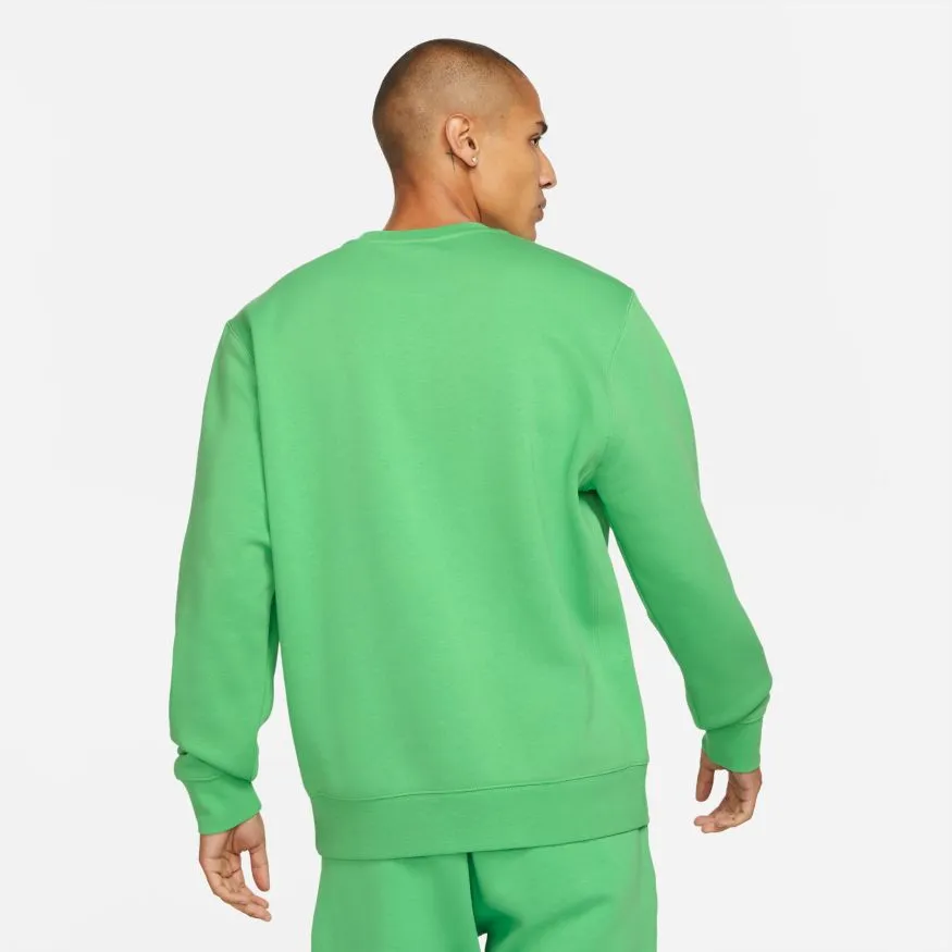 CLUB FLEECE CREW "GREEN SPARK"