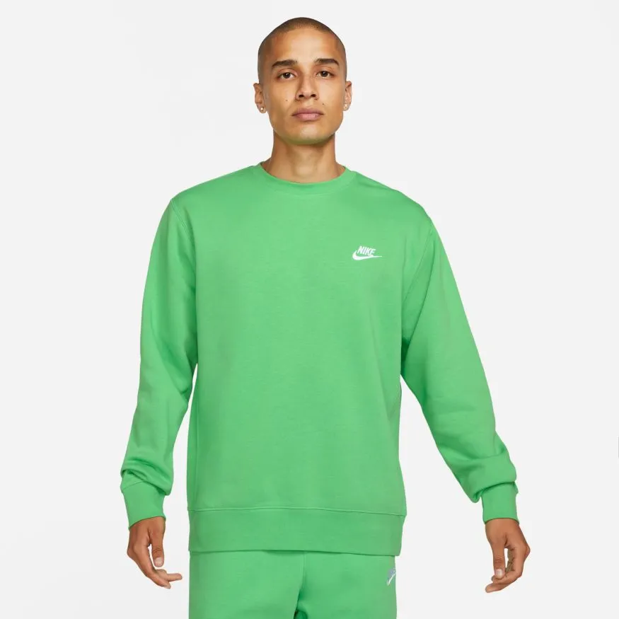 CLUB FLEECE CREW "GREEN SPARK"
