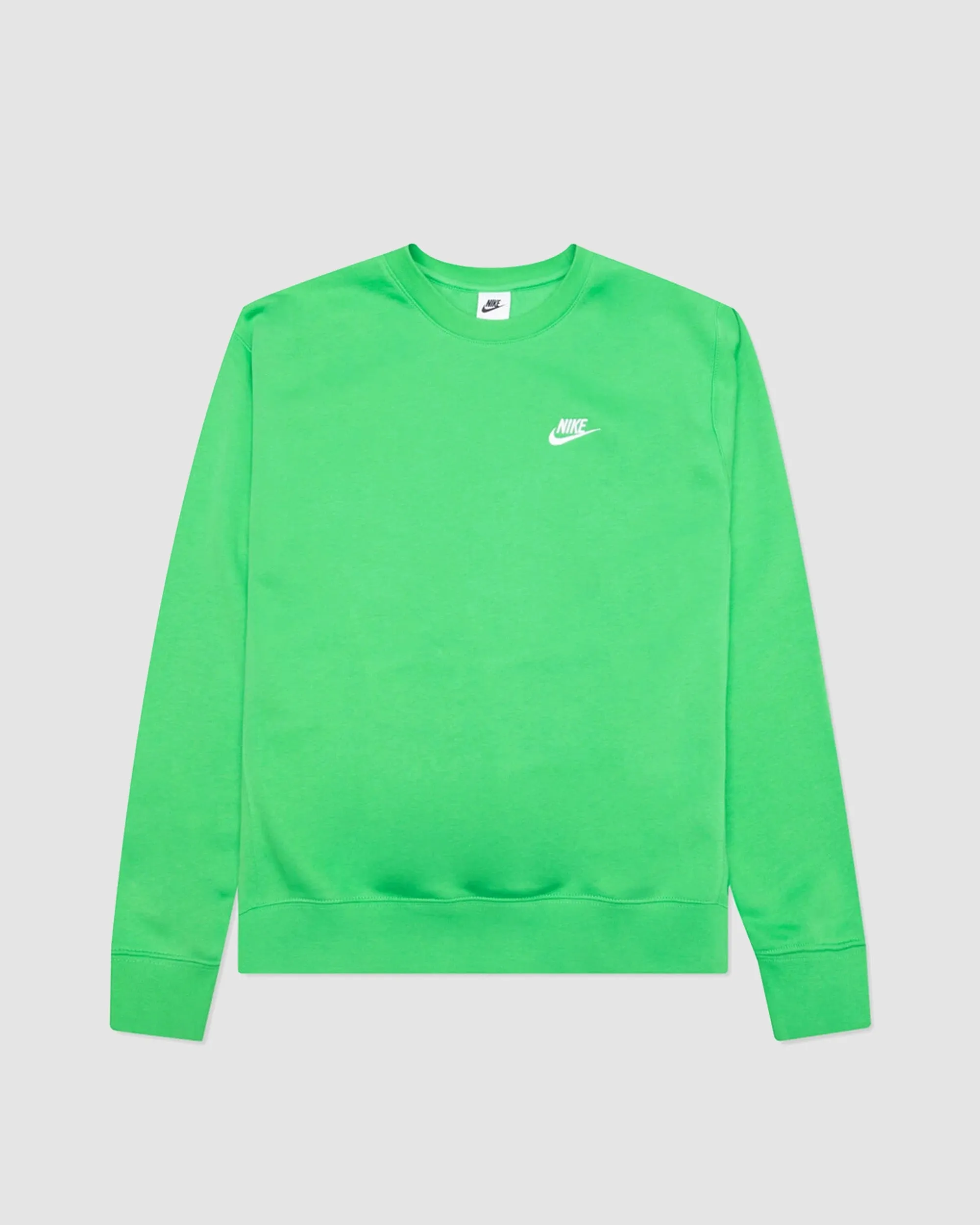 CLUB FLEECE CREW "GREEN SPARK"
