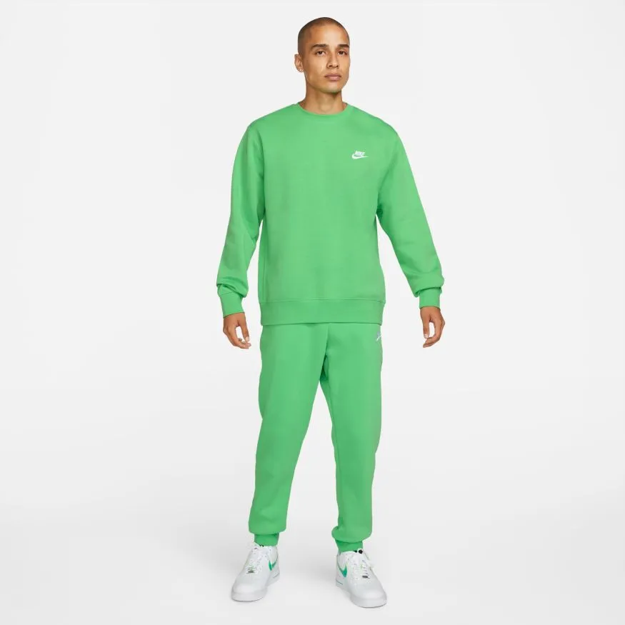CLUB FLEECE CREW "GREEN SPARK"