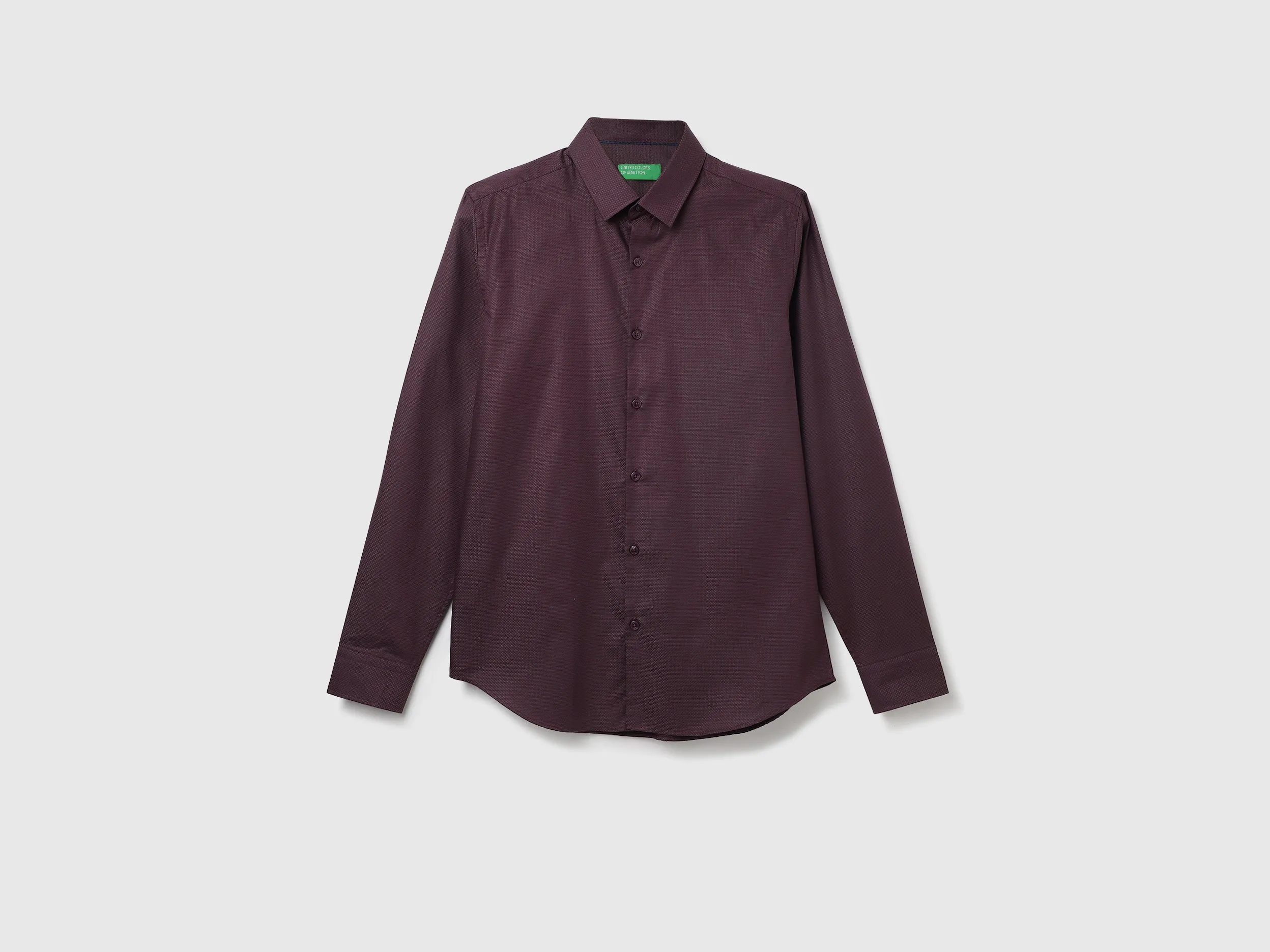 Cotton Solid Spread Collar Mens Shirts