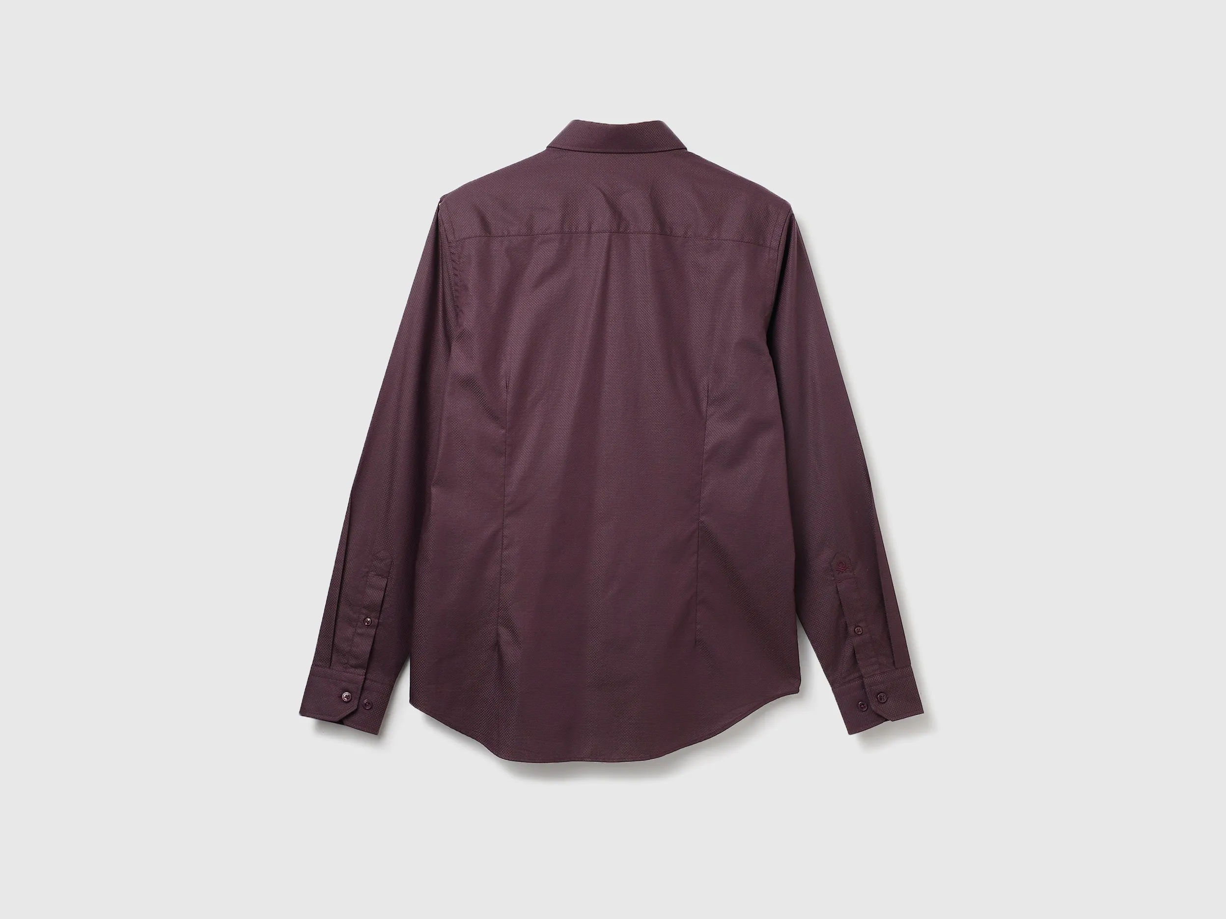 Cotton Solid Spread Collar Mens Shirts