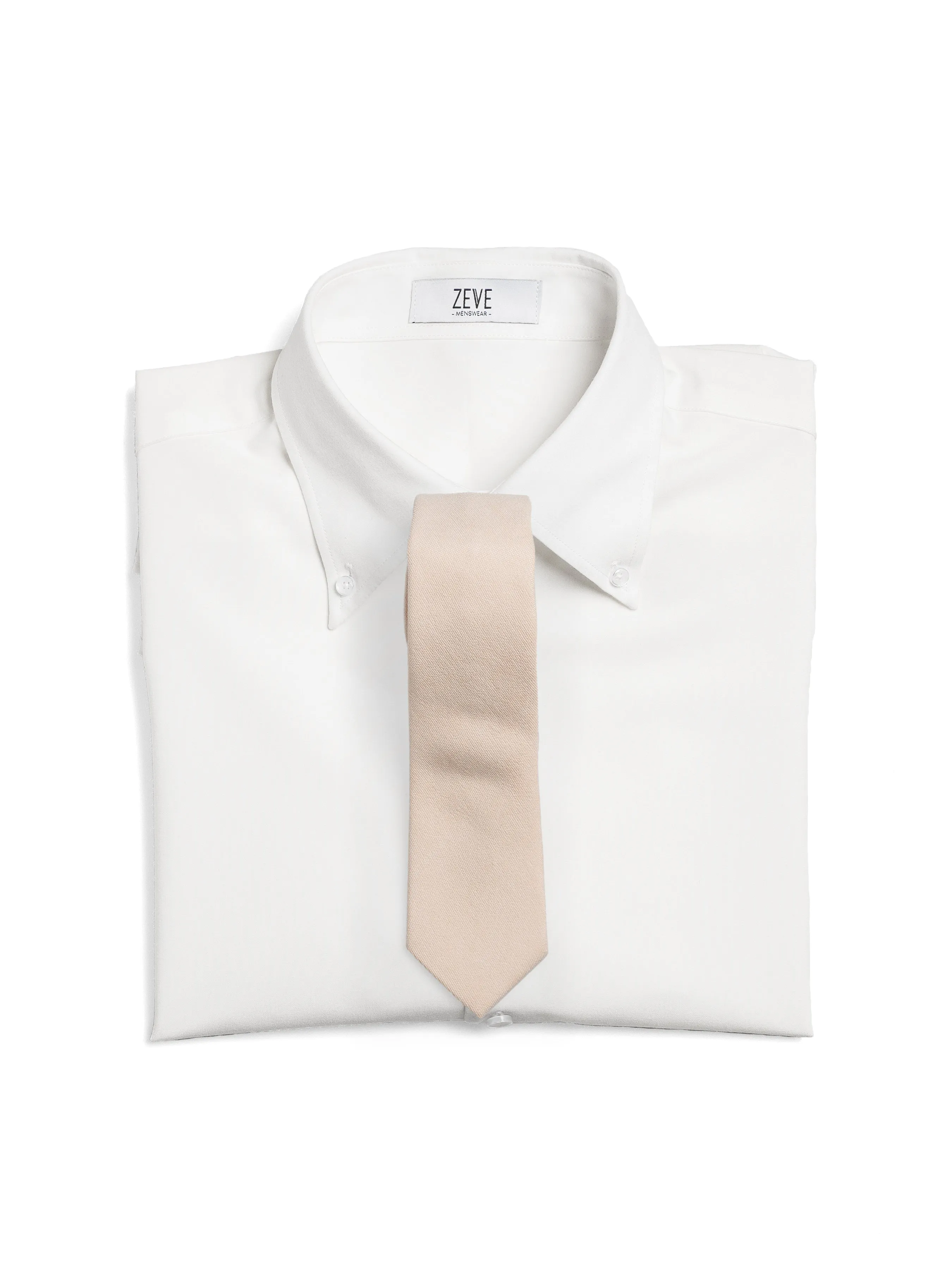 Cotton Tie - Ivory