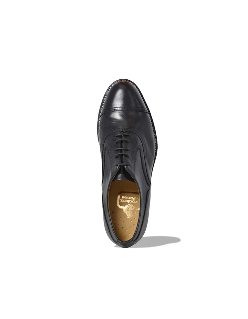 Crockett & Jones Mens  Leather Waylon, Formal Black Lace Up