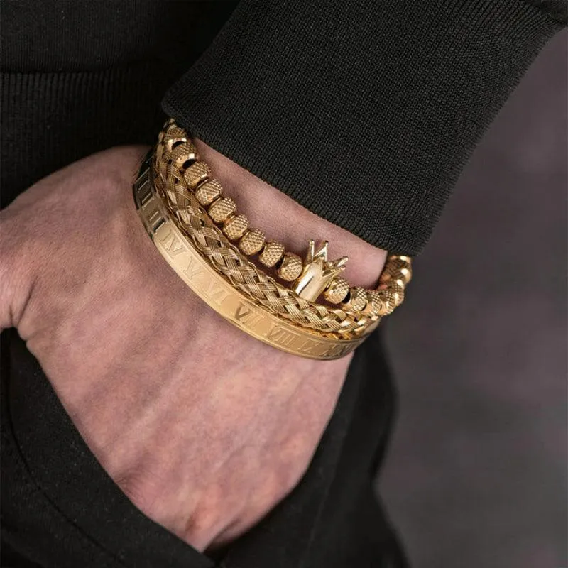 Crown Beads Bracelet – Timeless Gift With Elegance