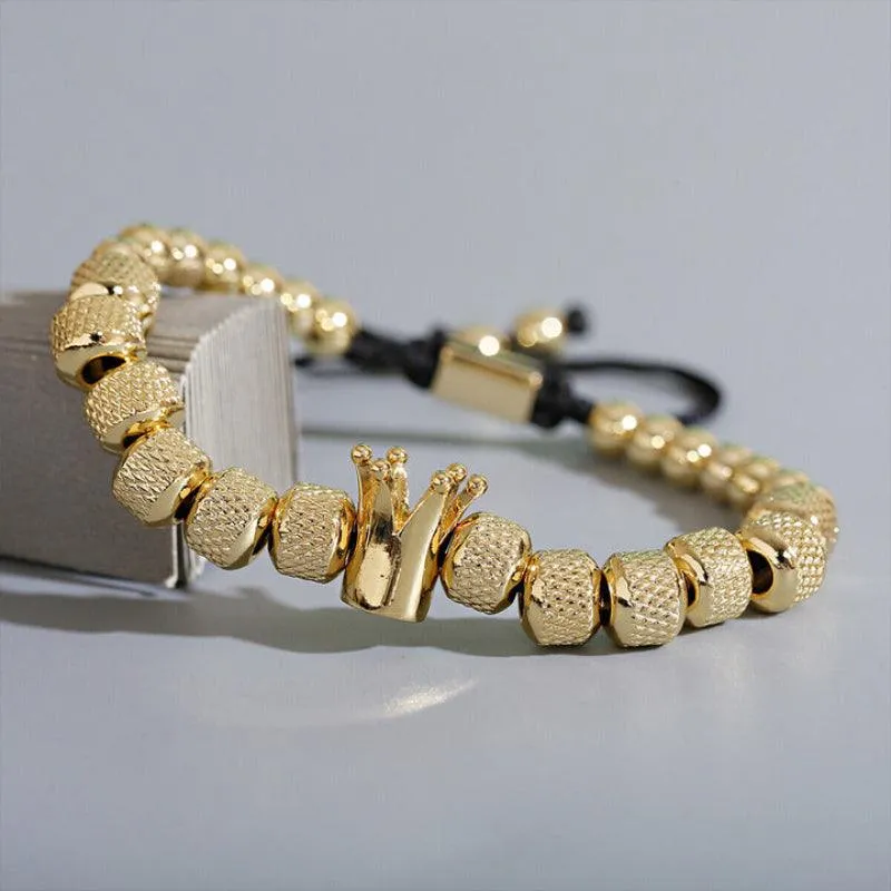 Crown Beads Bracelet – Timeless Gift With Elegance